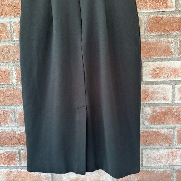 Diane Von Furstenberg Hadlie Sheath Dress Women’s 4 Black Cocktail Knee Length - Picture 7 of 8